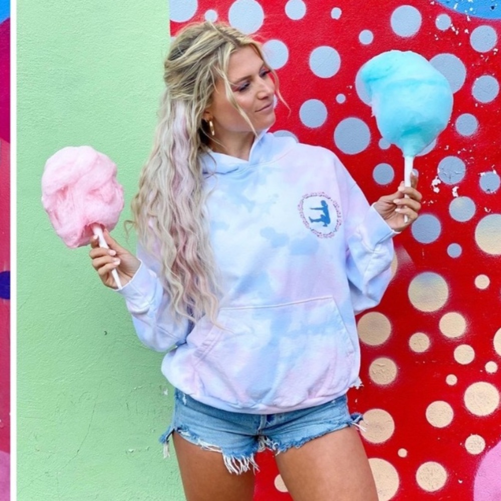 Suzie B Tie Dye World Tour Sweatshirt